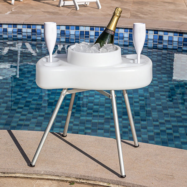 Cooler com Porta Copos Pool Party com Suporte