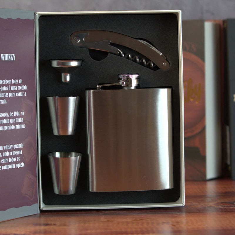 Kit para Whisky com 5 Peças - Purple Whiskey Club